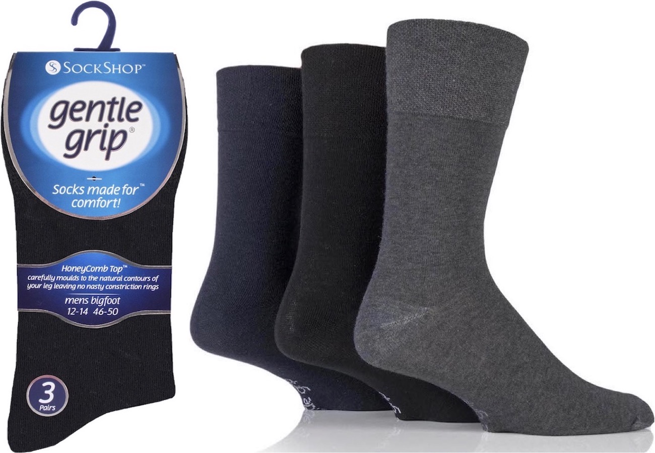 Wholesale 5019041046910 SOMRB96J3BNC Mens Non Binding Socks | SockShop ...