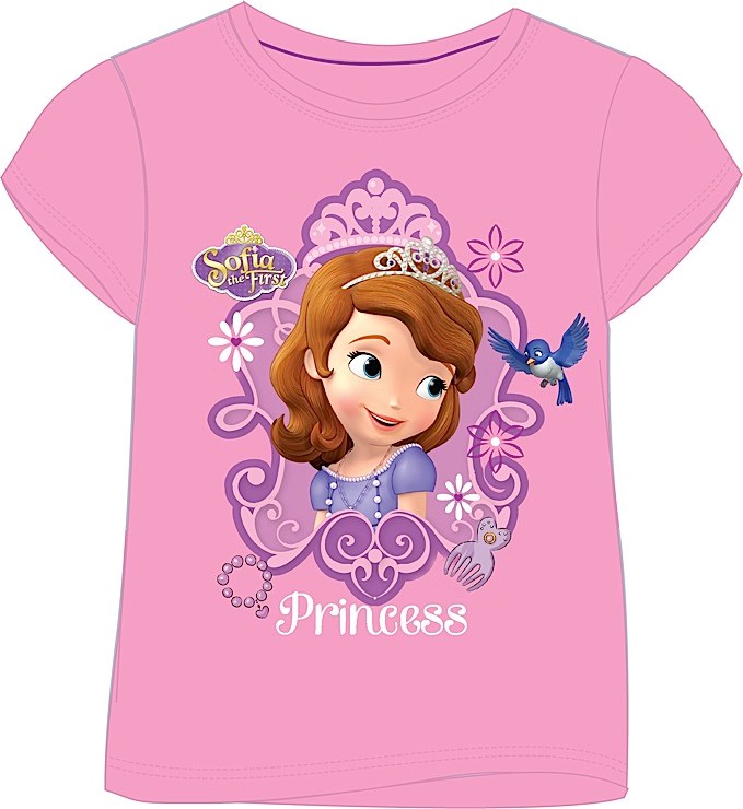 Wholesale Girls Disney Sofia The First T-Shirt | Wholesaler Character T ...