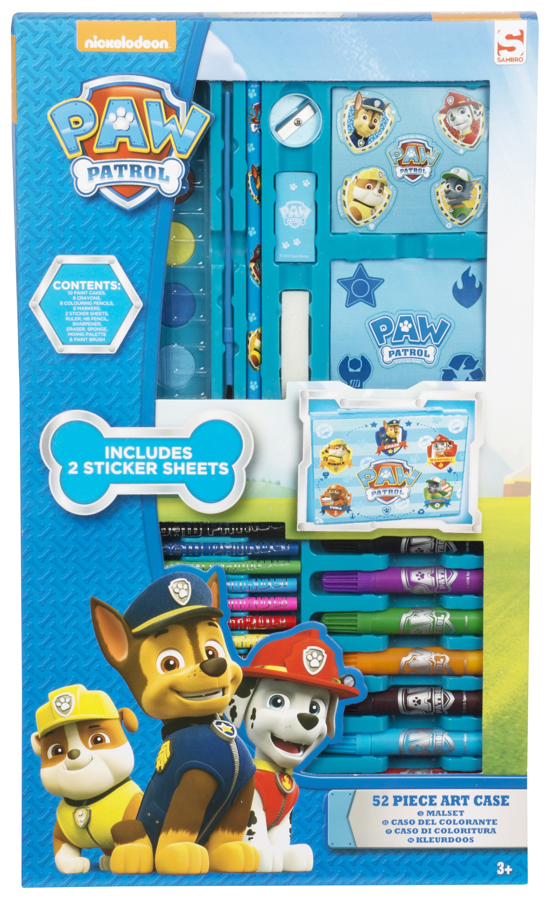 PAW Patrol Colouring Art Case | Cut Price Character Stationery | Best ...