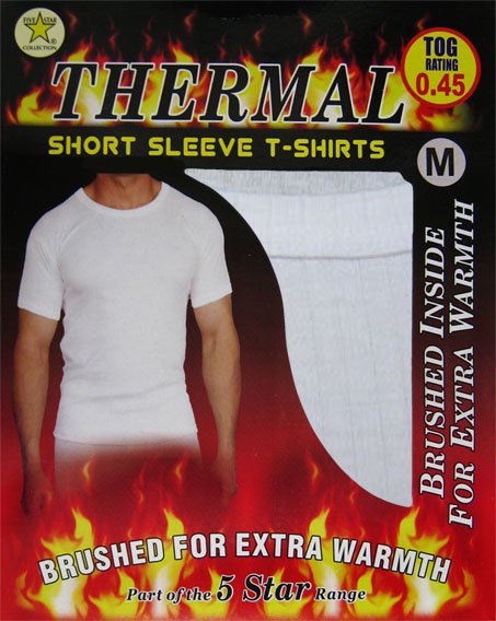 Wholesale Mens Thermal T-Shirts | Wholesaler Five Star Underwear ...