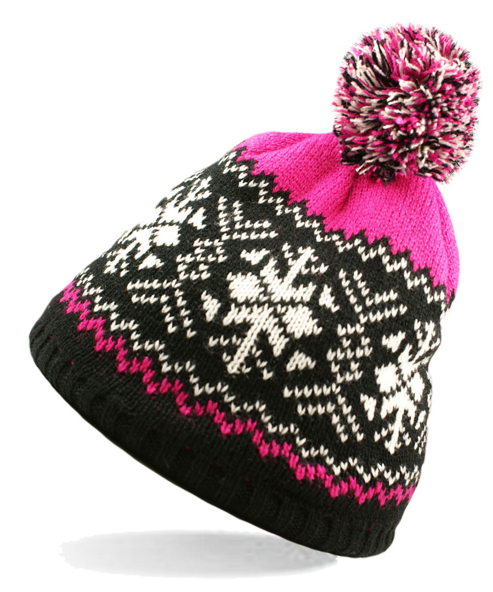 Wholesale Ladies Ski Bobble Hat | Wholesaler RockJock Hats | Trade ...