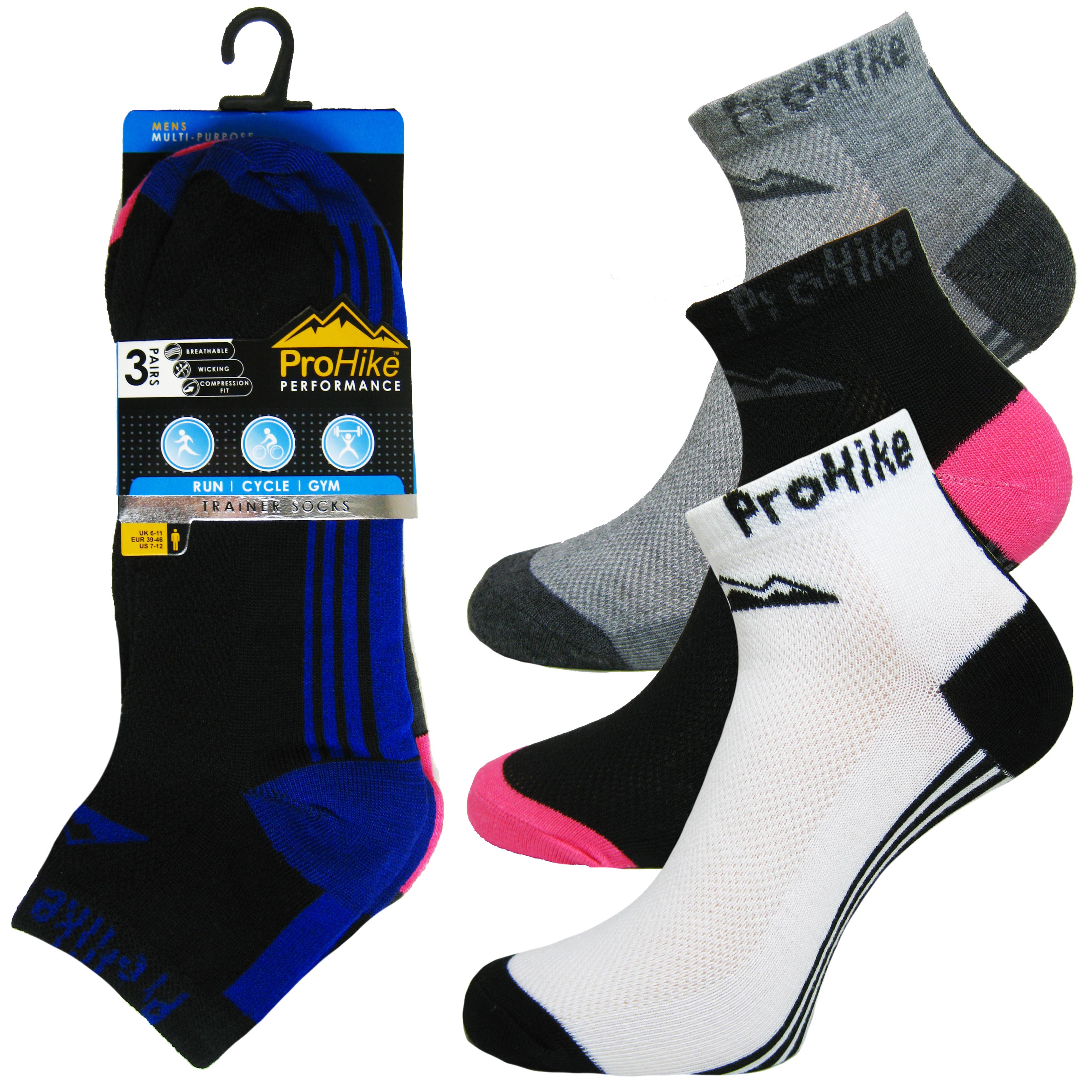 Wholesale Mens ProHike Performance Trainer Socks | Wholesaler Sport ...