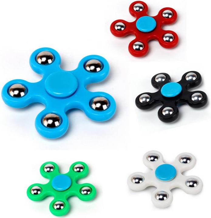 Wholesale 5 Prone Finger Fidget Spinner | Wholesaler Pocket Gadget ...