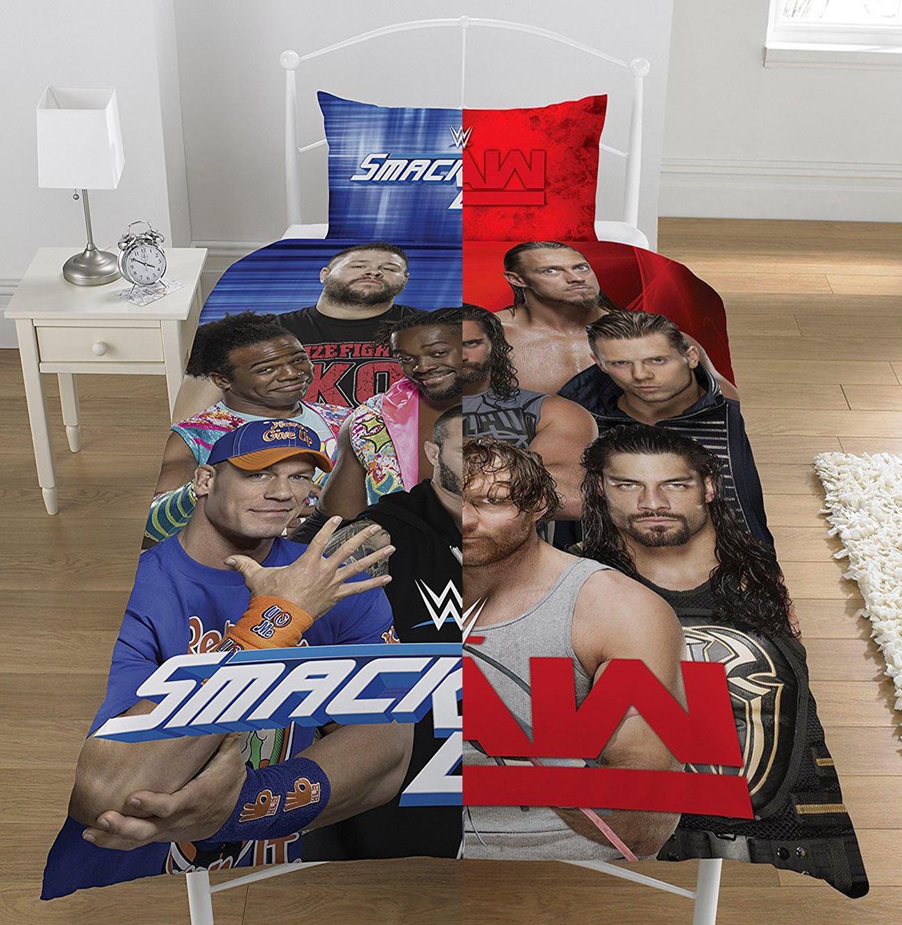 Wholesale WWE Smackdown vs Raw Duvet Cover Set | Wholesaler Character ...