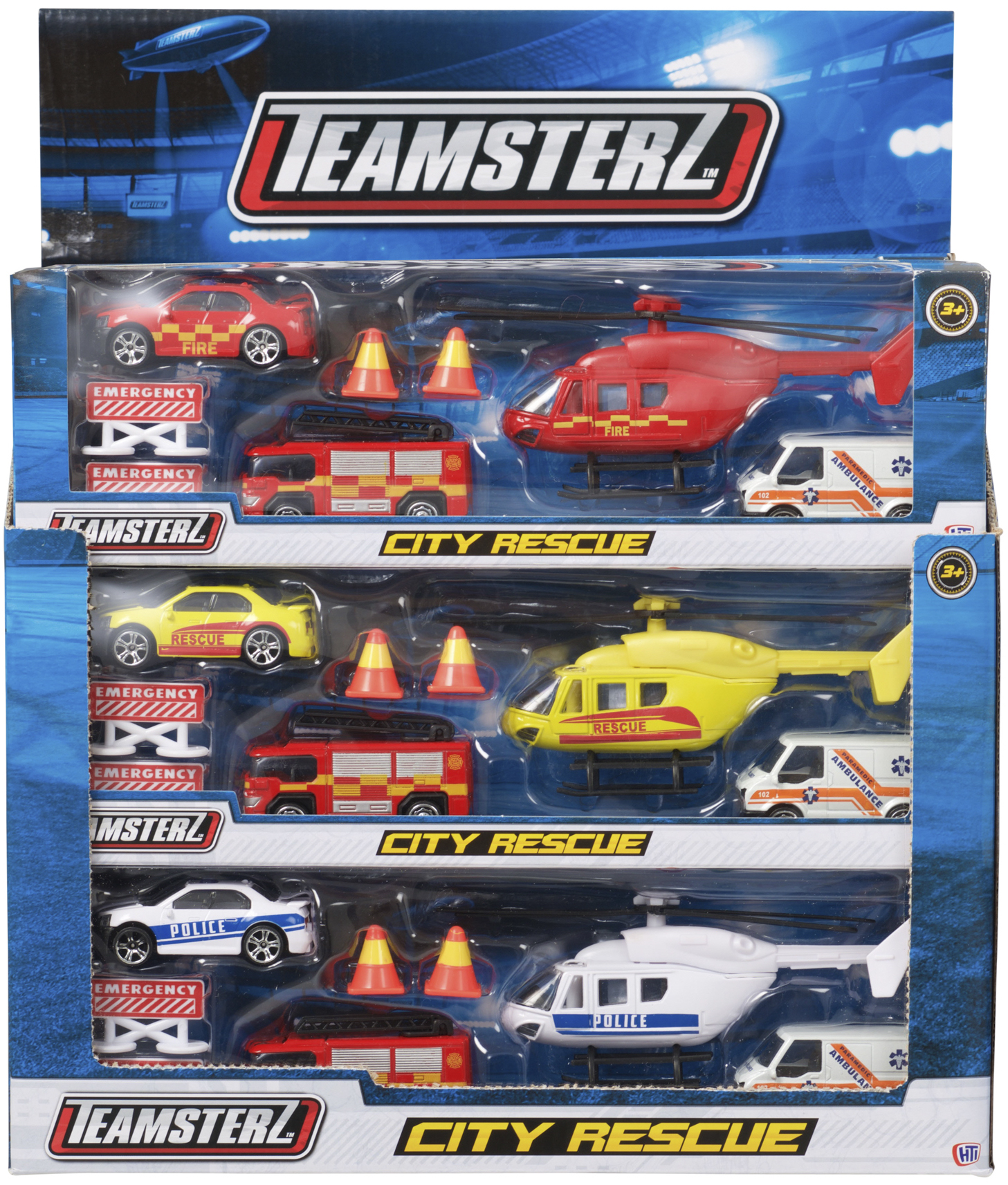 Wholesale Teamsterz City Rescue Emergency Response Set | Pocket Money