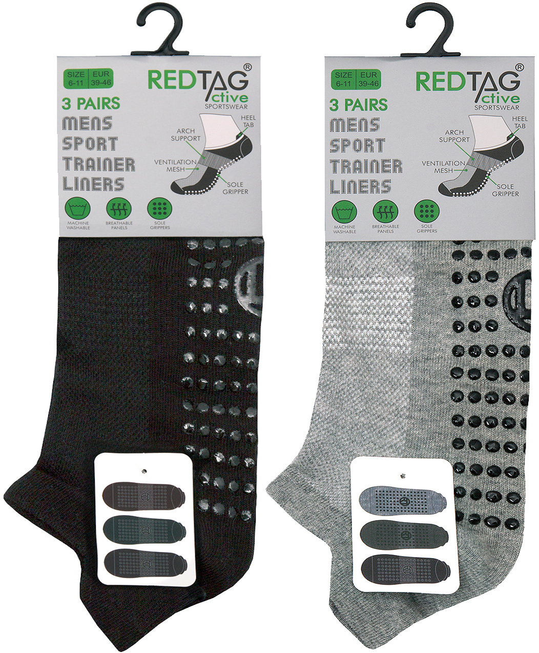 non slip trainer socks