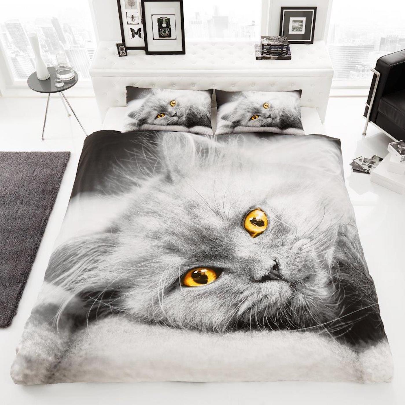 Wholesale 3D Cat Double Duvet Cover Gaveno Cavailia Bedding Best