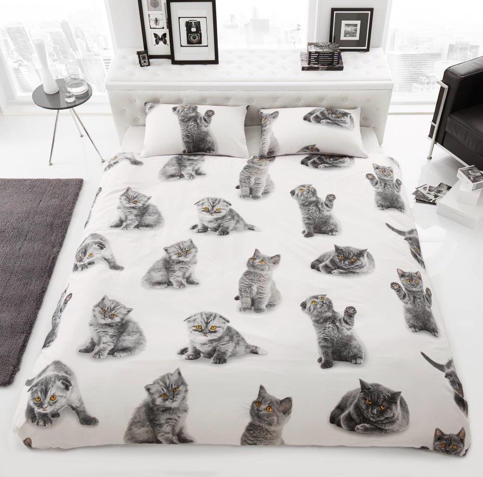 Wholesale 3D Cat Double Duvet Cover | Gaveno Cavailia Bedding | Best