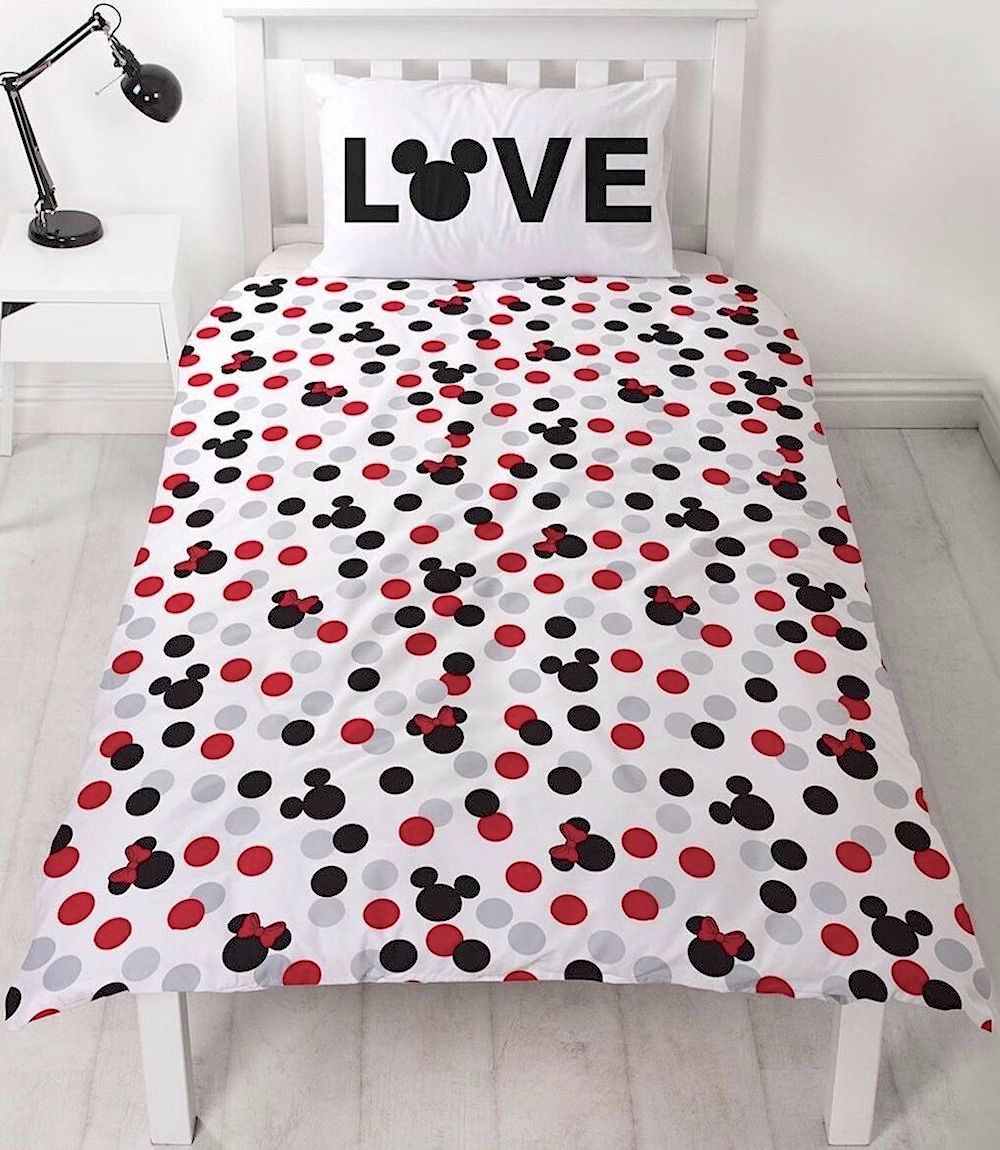 Wholesale Mickey Minnie Mouse Single Duvet Cover | Wholesaler Character ...