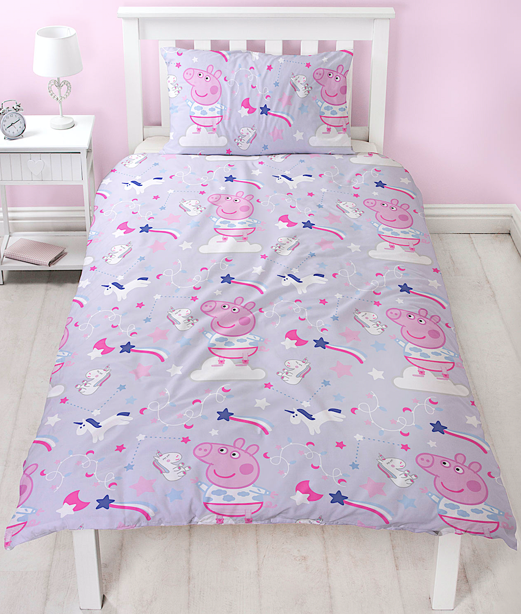 Wholesale Peppa Pig Sleepy Single Duvet Cover Wholesaler