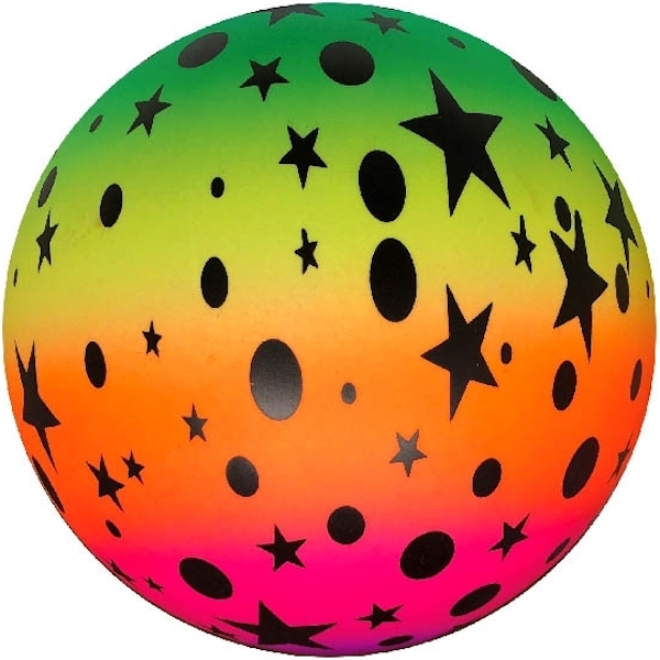 Wholesale 5055125948084 Neon Rainbow Stars Spots Inflatable Ball ...